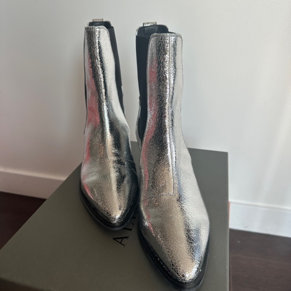 NEW Allsaints leather boots - Picture 4 of 7